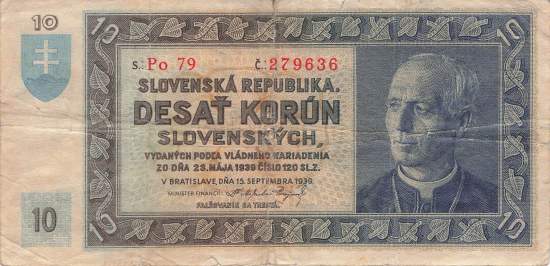 10 Korun 1939 p.4